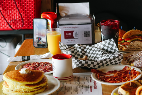 Table is Set at Penny Ann's Cafe